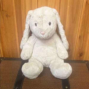 Plush White Bunny Stuffed Animal